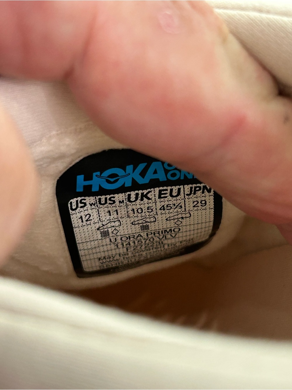 Hoka Ora Primo Slip On Quilted Sneakers - Picture 7 of 7